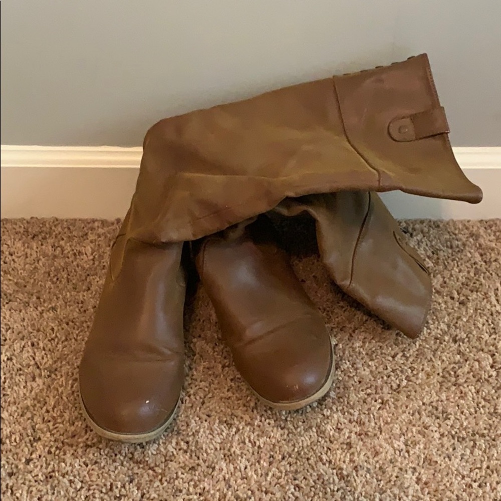 Brown Riding Boots - Picture 2 of 3